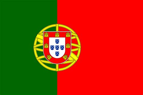 Bandera De Portugal Para Descargar Colorear Png Pdf