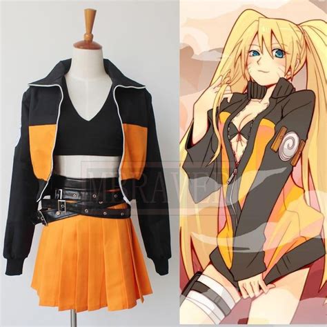 Female Naruto Uzumaki Cosplay Costume In 2021 Anime Inspired Outfits