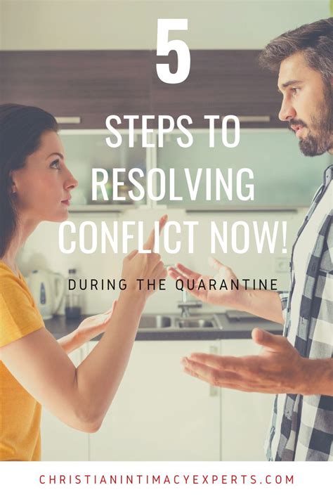 5 Steps To Resolve Conflict Marriage Advice Christian Intimacy In Marriage Communication In
