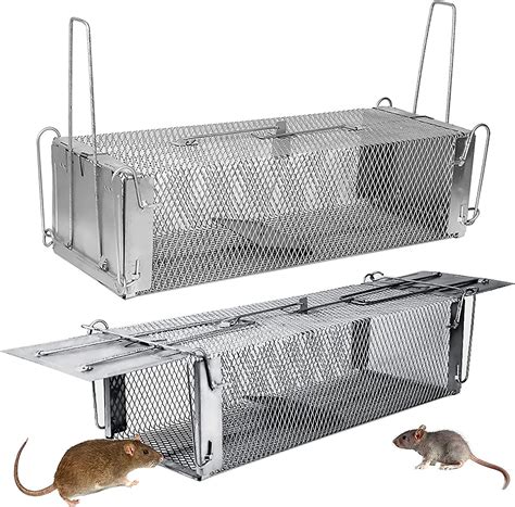 Humane Mouse Trap Rodent Trap Live Animal Catch Cage Easy To Set And