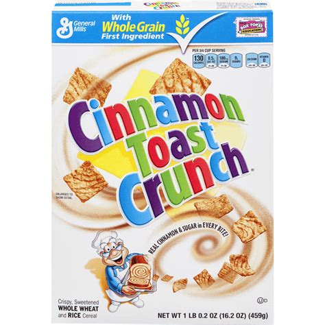 Cinnamon Toast Crunch Cereal Oz Box Cereal D Agostino
