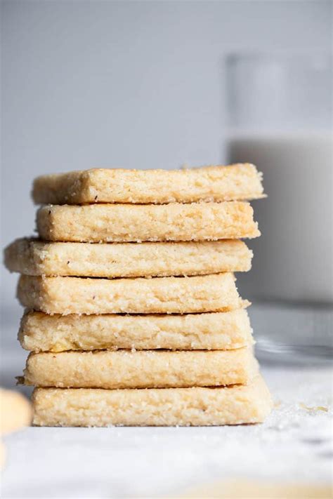 Gluten Free Almond Flour Shortbread Cookies Food Faith Fitness