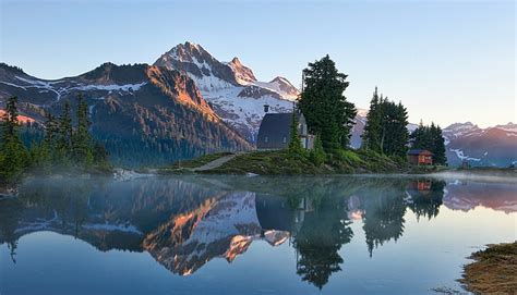 3440x1440px Free Download Hd Wallpaper Lake Mountains Reflection