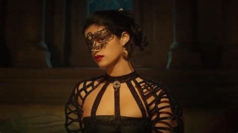 The Mask In The Lace Of Yennefer Anya Chalotra In The Witcher Season