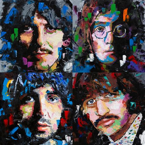 The Beatles Painting By Richard Day Pixels