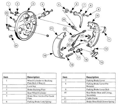 Ford F Brake Line Diagram Wiring Diagram Info