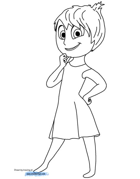 Coloring Pages Disney Insideoutjoycoloring Best Coloring Pages Online