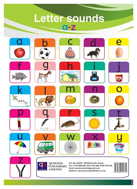 Letter Sounds With Pics Queenex Publishers Limited