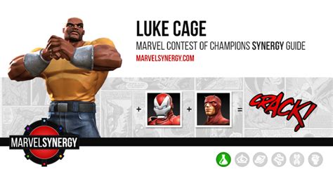 Luke Cage Synergy Guide Marvel Contest Of Champions