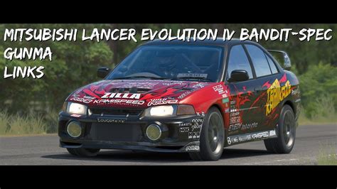 Assetto Corsa Mitsubishi Lancer Evolution IV Bandit Spec Gunma