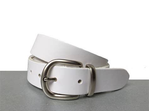 Best Of White Leather Belt Womens Uk Leather Belt White From Vivien Of