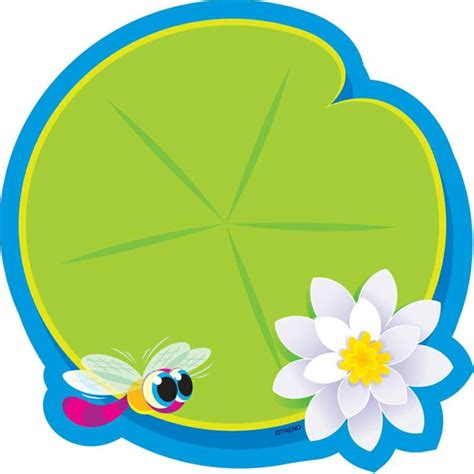 Lily Pad Clip Art drawing free image download