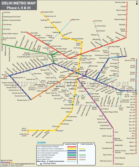 Delhi Metro Map Map Of Delhi Metro Delhi Metro Metro Map Map