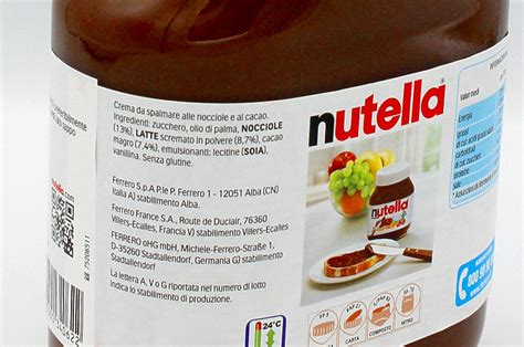 Nutella 450 Grams Glass Jar Made In Italy La Bottega Della Nonna