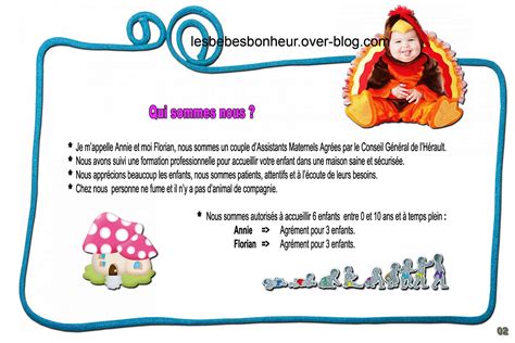 18+ Inspire Projet D Accueil Assistant Maternel 2019