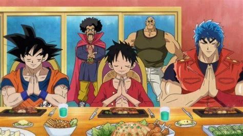 Goku Luffy And Toriko Anime Crossover Anime Shows Popular Anime
