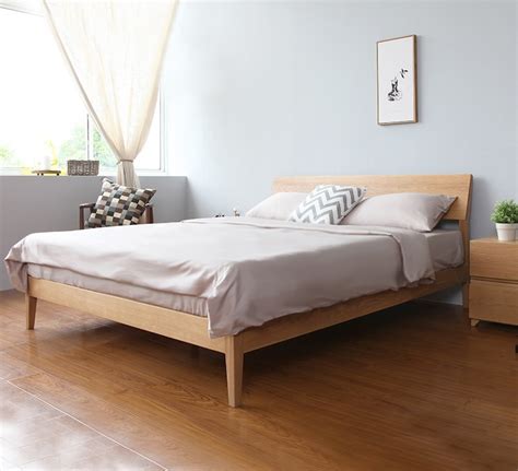 Cheap and quality wooden bed frames available in singapore. Wooden Bed Frame | Antoine Wooden Bed Frame