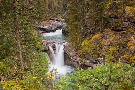 Johnston Creek Falls One Of The Beautiful Waterfalls Along Flickr
