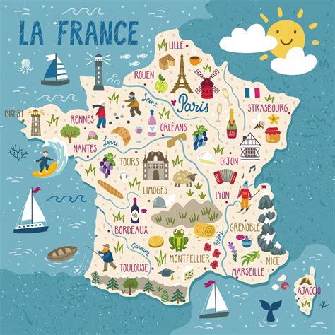 Mappa Della Francia Cartina Interattiva E Download Mappe In Pdf