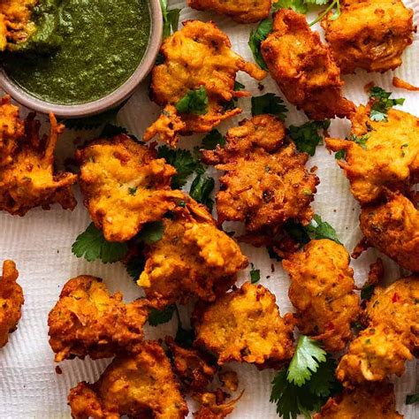 Pakora Indian Vegetable Fritters Recipe Cart
