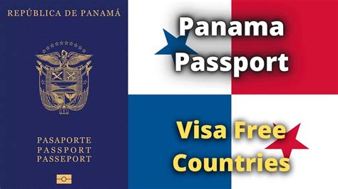 Panama Passport Visa Free Countries 2023 Youtube