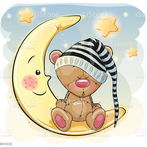Cute Sleeping Bear Stock Illustration Download Image Now Animal