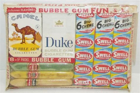 1960s Swell Bubble Gum 20 Piece Box With Blackstone Magic Tricks