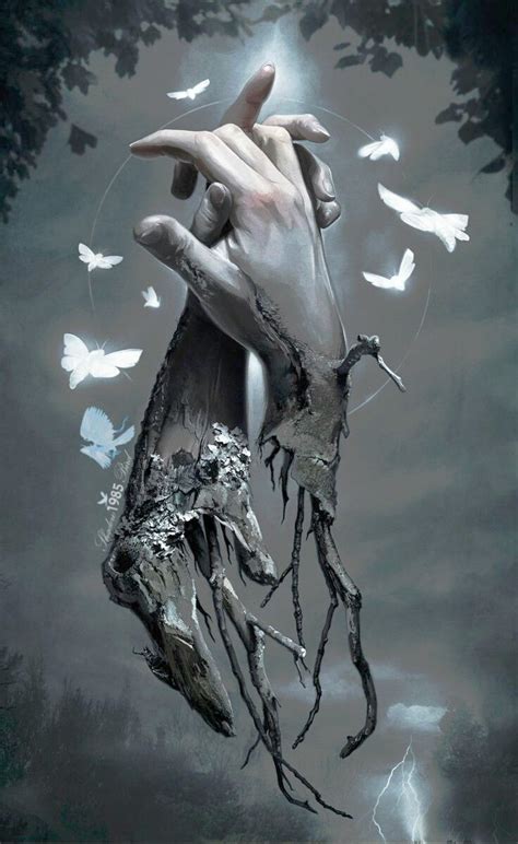 Maybe you would like to learn more about one of these? Shadow1985Bird: Holding Hands | Dark art drawings ...