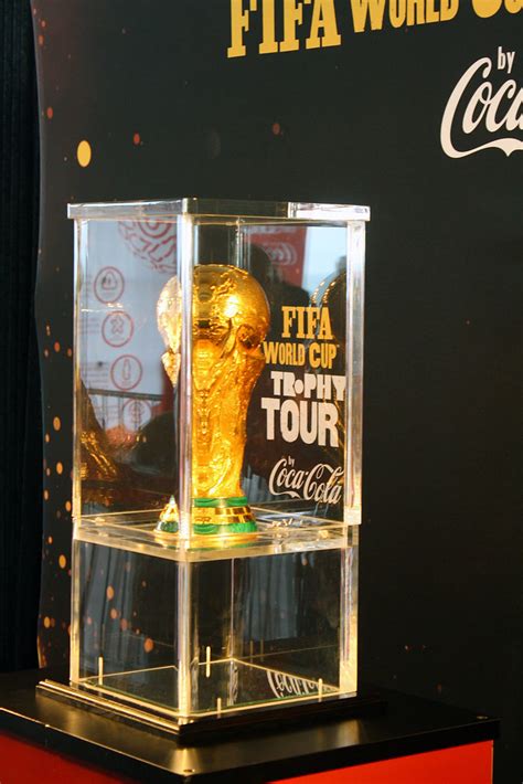 fifa world cup trophy made of 18 carat gold with a malachi… flickr