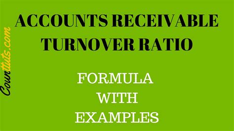 Accounts Receivable Turnover Ratio Explained With Example YouTube