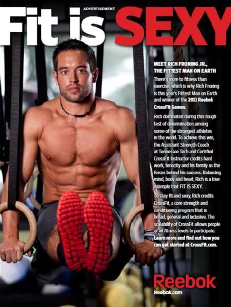 The Fittest Man On Earth Rich Froning Mmmmmm Rich Froning Rich