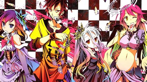 No Game No Life Anime Jibril Stephanie Dora Sora No Game No Life