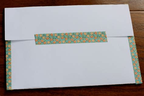 Stitched Together Washi Tape Photo Sleeves Or Envelopes A Tutorial