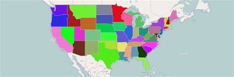 Create A United States State Map And Plot Your Data