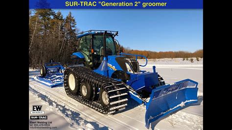 Sur Trac Generation 2 Trail Groomer Introduction By Ebert Welding