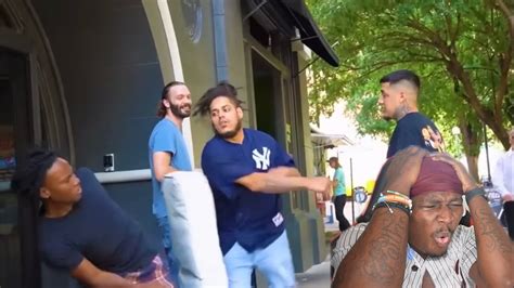 Kanel Joseph Gets Punched For Public Prank Reaction Youtube