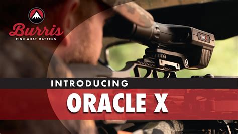 Oracle X Rangefinding Crossbow Scope Burris Introduces The First Range