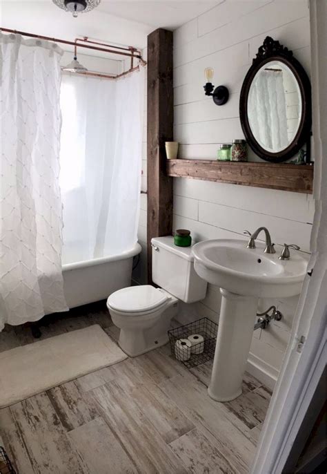 Bathroom accessories showcased at our online shop are stylish well suited to both traditional and modern spaces. 40 Best and Cheap Farmhouse Bathroom Accessories 31 | Farm ...