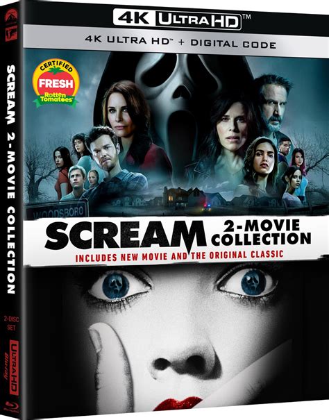Scream Movie Collection Includes Digital Copy K Ultra Hd Blu Ray