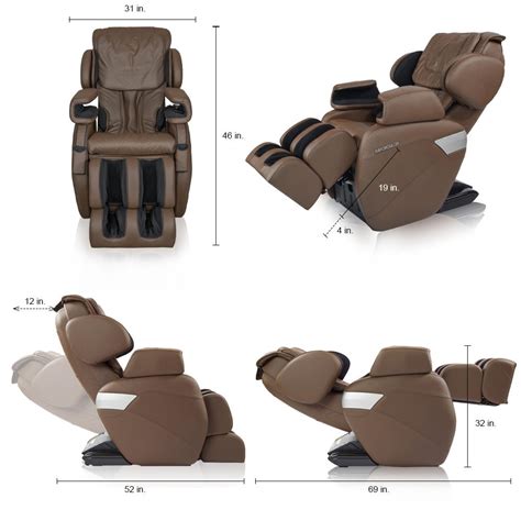 relaxonchair full body massage chair mk ii plus chocolate brown