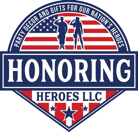 Honoring Heroes Military And First Responder Party Decor And Ts