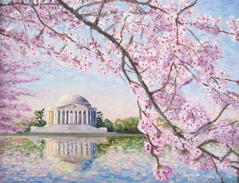 Cherry Blossom Painting At Explore Collection Of