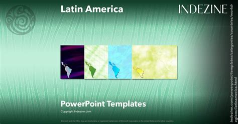 Latin America Powerpoint Templates