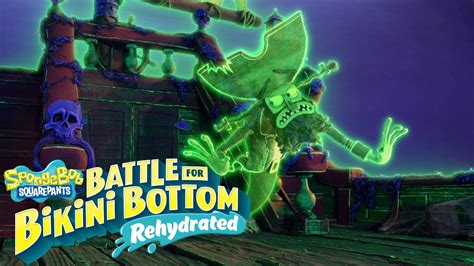 Kapitän spongebob und sein erster offizier patrick haben eine alte schatzkarte gefunden und sich auf schatzsuche begeben. Der Fliegende Holländer - SpongeBob SquarePants: Battle ...