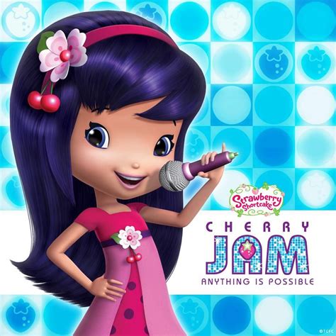 Cherry Jam Strawberry Shortcake Cartoon Strawberry Shortcake