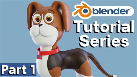 Part 1 Dog Character Creation Blender Tutorial Series Youtube