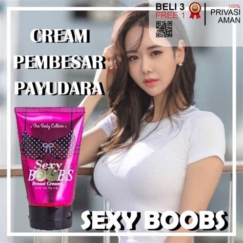 jual promo beauty sexy boobs breast cream mengencangkan dan membesar payudara shopee indonesia