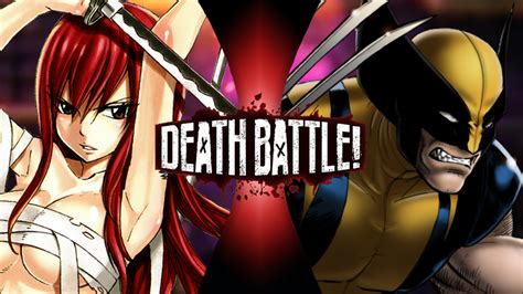 Erza Vs Wolverine Death Battle Fanon Wiki Fandom