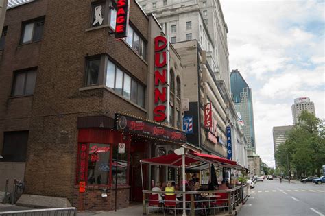 Dunn's Famous Smoked Meat Restaurant Montreal Quebec