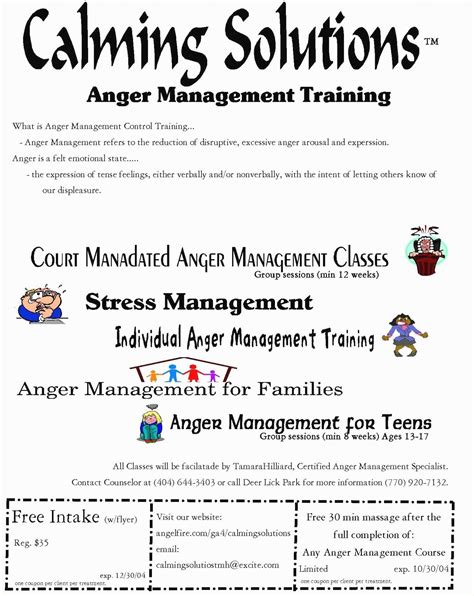 Stress Management Worksheet